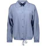 Zoso - Blouse Lisa 254 0015 - Blouse - Blauw - Dames