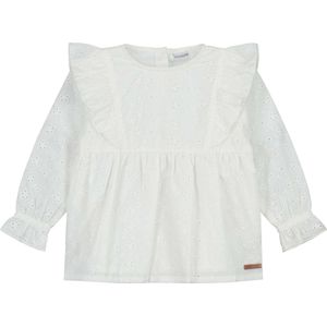 Prénatal peuter blouse - Meisjes - Dark Off-White - Maat 74