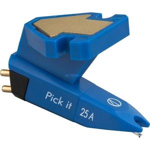 Pro-Ject Ortofon Pick it 25A MM – Element voor platenspeler – Verbeterde naald – Blauw (per stuk – 1 stuk)
