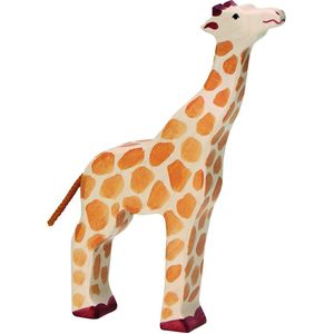 Holztiger Giraffe - Hoofd omhoog