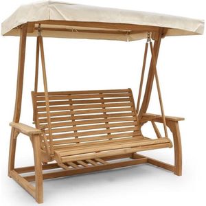 Teak Schommelbank - 2/3-zits - 120 cm Breed