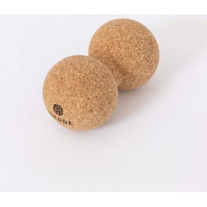 Pierre Sports Peanut Ball XL - Duo Massagebal - Natuurlijke Kurk - 10cm diameter