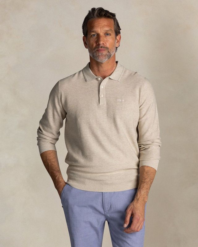 Nza New Zealand 25fn285 Lange Mouw Poloshirt