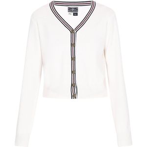 DreiMaster - Maritime Collectie - Vest - Cropped - Puntige Halslijn