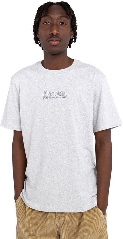 Element - Dial - T-shirt - Grijs - Korte Mouwen - Relaxed Fit
