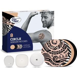 CureTape - Patches MIX - Freestyle Libre 2 Sensorpleister - 8 Stuks