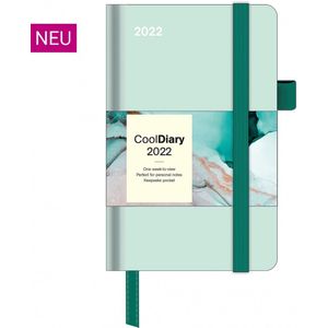 Pastel Mint 2022 - Diary - Buchkalender - 9X14