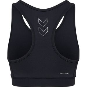 Hummel Damen Sport-BH Te Fundamental Sports Bra 223848 Black/White-XS