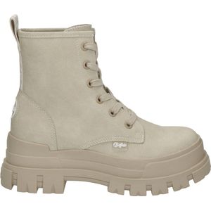 Buffalo Aspha RLD dames veterboot - Beige - Maat 36