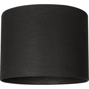 Milano lampenkap stof - donker-grijs transparant Ø 40 cm - 30 cm hoog