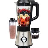 Safecourt Kitchen Power blender - 5 automatische programma's - Smoothie maker - 1000 Watt - RVS