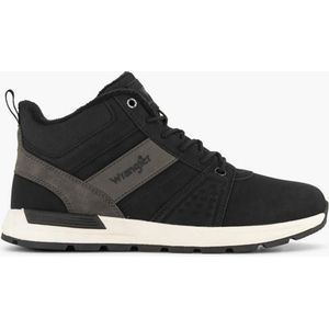 wrangler Zwarte hoge sneaker - Maat 43