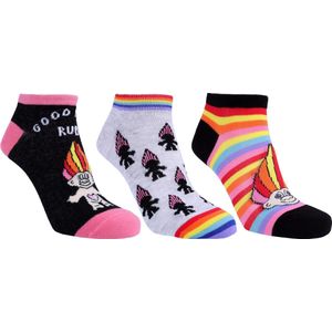 3 x TROLLS DREAMWORKS kleurrijke sokken