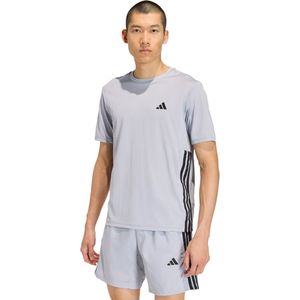 adidas Performance WORKOUT ESSENTIALS BASE 3-STRIPES T-SHIRT - Heren - Grijs