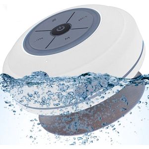 Waterdichte Luidspreker - Bluetooth-luidspreker - Draagbaar - Wit
