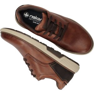 Rieker Veterschoenen - Heren - Cognac - Maat 44