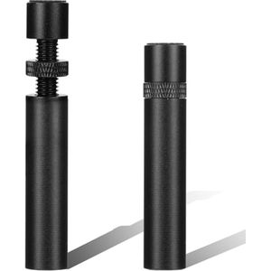 2 Stuks Grafische Kaarthouder Aluminium met Magneet voor GPU - In Hoogte Verstelbaar (74-120 mm)