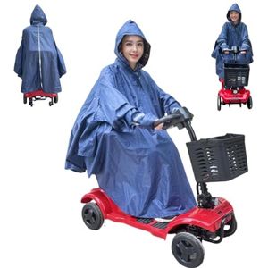 Waterdichte Regenponcho voor Scooters en Rolstoelen - Bescherming tegen Regen, Wind en Kou