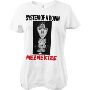 System Of A Down Damen Mezmerize Girly Tee WMX-5-SOAD002-H64-1 White-S