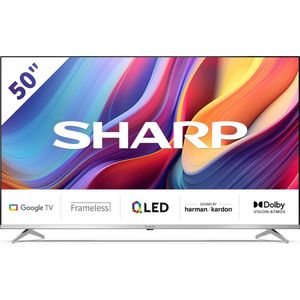 Sharp Aquos 50GP6265 - 50 inch 4K UHD QLED met Google TV