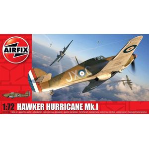 1:72 Airfix 01010A Hawker Hurricane MK.I Plastic Modelbouwpakket