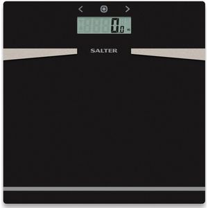Salter Glazen Lichaamsanalyse Weegschaal voor de Badkamer - 180 kg - 12 Gebruikers