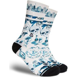 FLINCK Sportsokken - KOI - Maat 45-48 - Unisex - Heren Sokken - Dames Sokken - Naadloze sokken - Crossfit Sokken - Hardloop Sokken - Fitness Sokken - Fietssokken