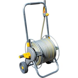Goodivery ® Robuuste Metalen Tuinslangwagen Met 30 Meter Slang Voor Efficiënt Waterbeheer