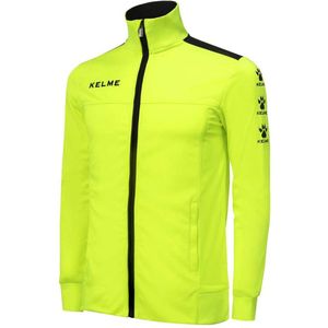 Kelme Lince Sweatshirt Met Rits Geel 8 Years Jongens,Meisjes