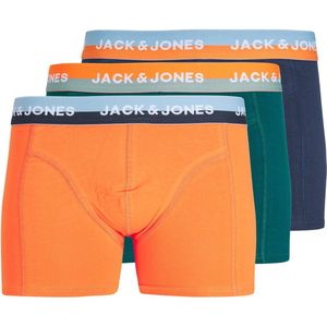 Jack & Jones Junior Boxershorts Jongens JACALEX 3-Pack Oranje - Maat 140