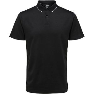 Selected Homme Leroy Polo Black maat S