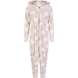 By Louise - Huispak - Roze - Fleece - Hartjes