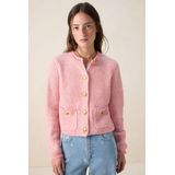 Sissy-Boy - Gebreid Vest - Roze