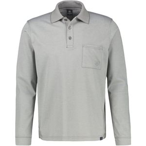 Lerros Poloshirt Polo Met Lange Mouwen En Borstzakje 25d4211 277 Mannen Maat - M