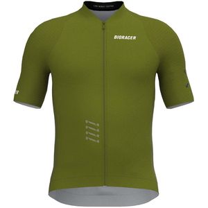 Bioracer Icon - Fietsshirt Heren Korte Mouw - Thyme Green - Maat S
