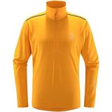 Haglofs L.i.m Strive Mid Sweatshirt Met Halve Rits Geel S Man
