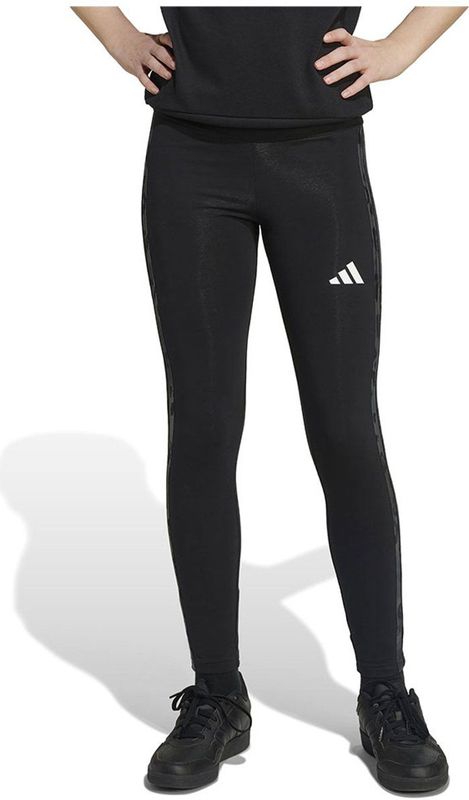 Leggings - Zwart - Katoen/Elastaan - Sportieve Pasvorm