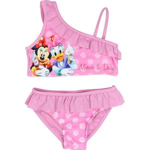 Disney Bikini - Minnie Mouse en Katrien - Lichtroze - Maat 110/116
