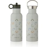 Duurzame Luxe RVS Dubbelwandige Thermosfles Drinkbeker Waterfles 500 ml Neo Panda Dove Blue Multi Mix | Liewood