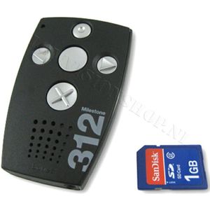 Milestone 312 memorecorder. Hulpmiddel voor slechtzienden