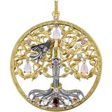 Thomas Sabo - Hanger - Geel Goud - Zilver - Multi Edelsteen