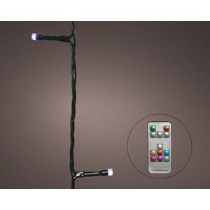 Slimme kerstboomverlichting LED met afstandbediening RGB-W - 19,9m - 200 lampjes