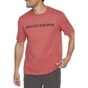 Skechers - Motion Tee - T-shirt - Rood