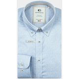 Giordano - Loretto - Casual Hemd - Blauw - Lange Mouw - 527826/61