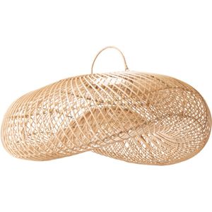 Hanglamp riet - Wave - rotan - Bali - woonkamer - eetkamer - slaapkamer - handgemaakt - trendy - rattan