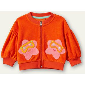 Oilily Vida - Vest - Meisjes - Oranje - 116/6yr
