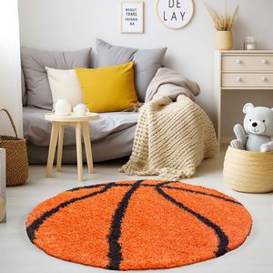 Muratap - Fun Vloerkleed - Oranje - Hoogpolig - 120 cm
