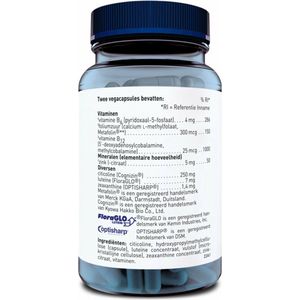 Orthica - Brein Support - 60 Capsules - Met Foliumzuur en Vitamine B12