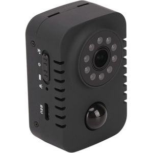 Ultra compacte Mini Camera - 1080P HD handheld camera - Brede kijkhoek - Infrarood PIR camera met achterklem - 1200mAh batterij - Automatische nachtvisie