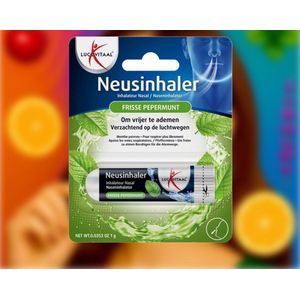 Lucovitaal Neusinhaler - Frisse Pepermunt
